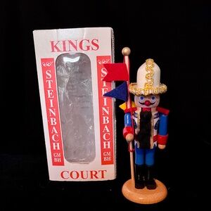 Steinbach mini nutcracker “COURT ADMIRAL“,   new with original box